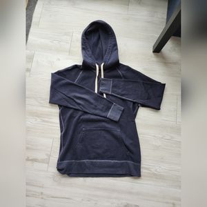 Pistol Lake French Terry Pullover Hoodie - M / Navy